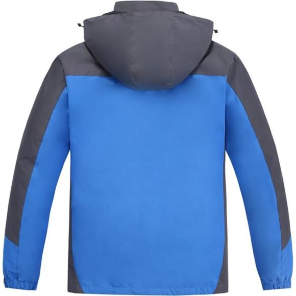 Men's 3 in 1 Waterproof Winter Ski Jacket Windproof with Detachable Puffer Coat - Picture 2 of 9